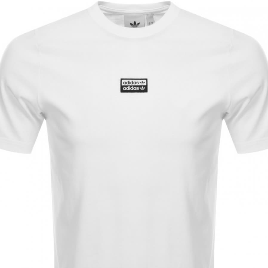 Alternative Image for Productadidas Originals Logo T Shirt White2